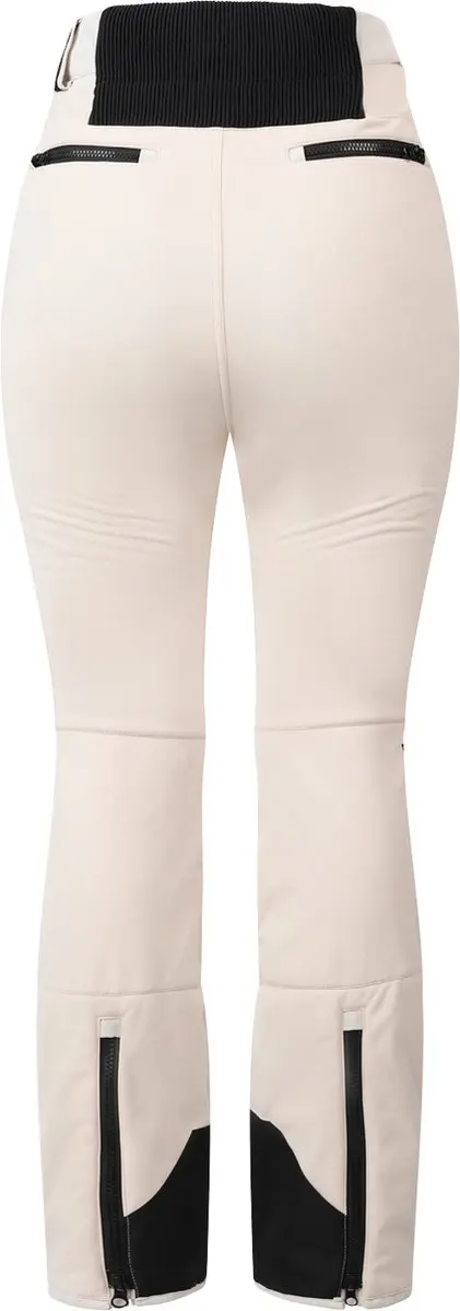 Brunotti Coldlake Dames Softshell Skibroek - Wit/Beige S - afbeelding 4 van 6