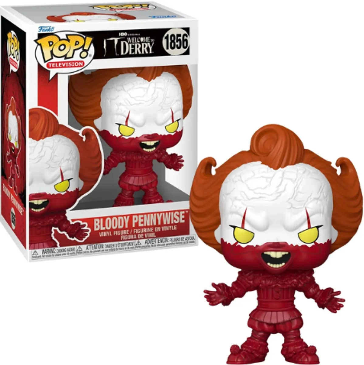 Funko Pop! IT Welcome to Derry Bloody Pennywise 1856