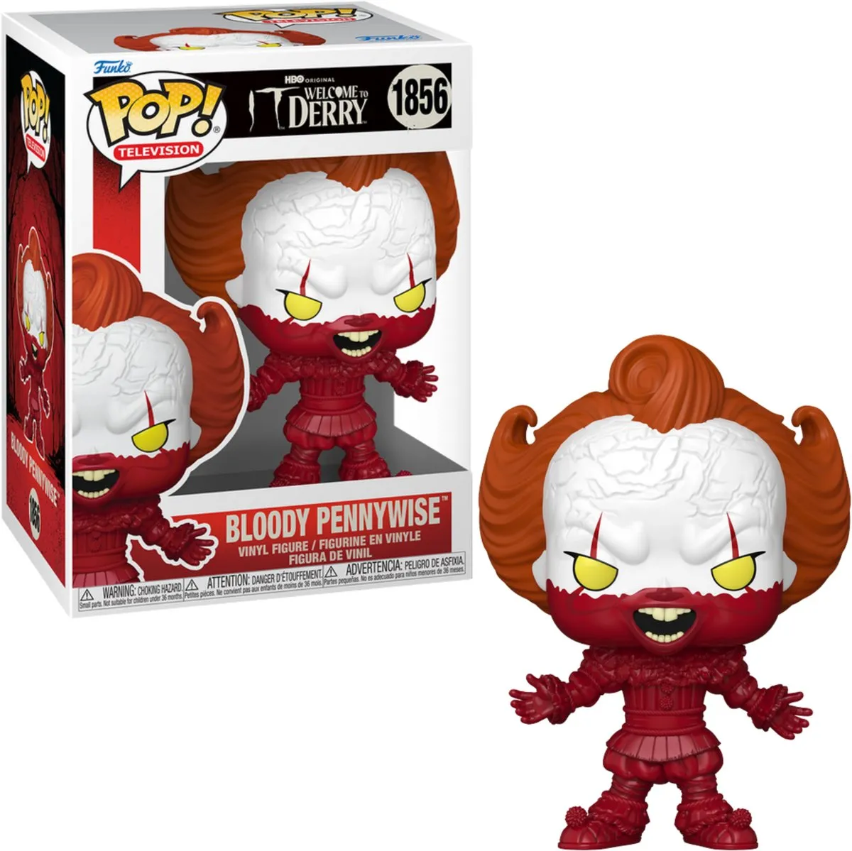 Funko Pop! IT Welcome to Derry Bloody Pennywise 1856