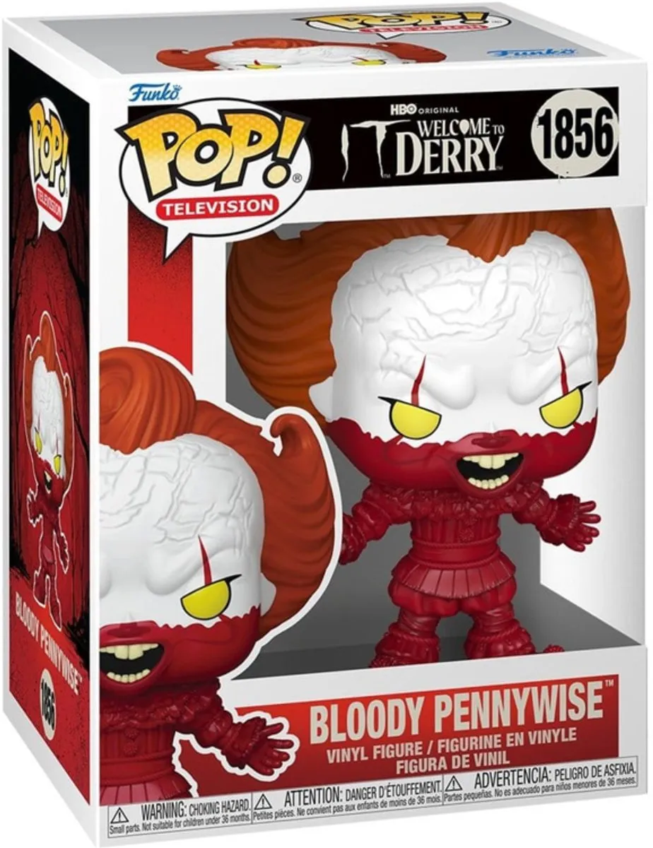 Funko Pop! IT Welcome to Derry Bloody Pennywise 1856