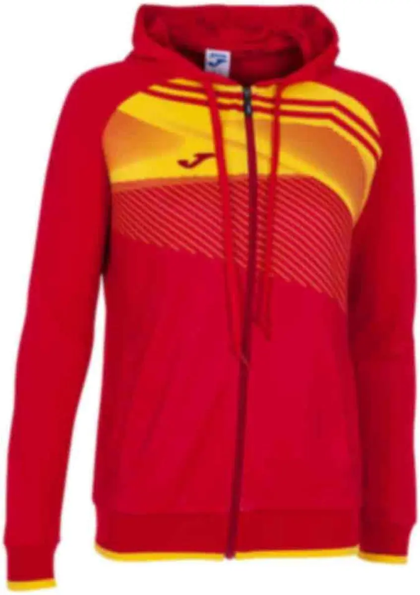 Joma Supernova Ii Sweatshirt Met Rits Geel,Rood 12-14 Years Kinderen