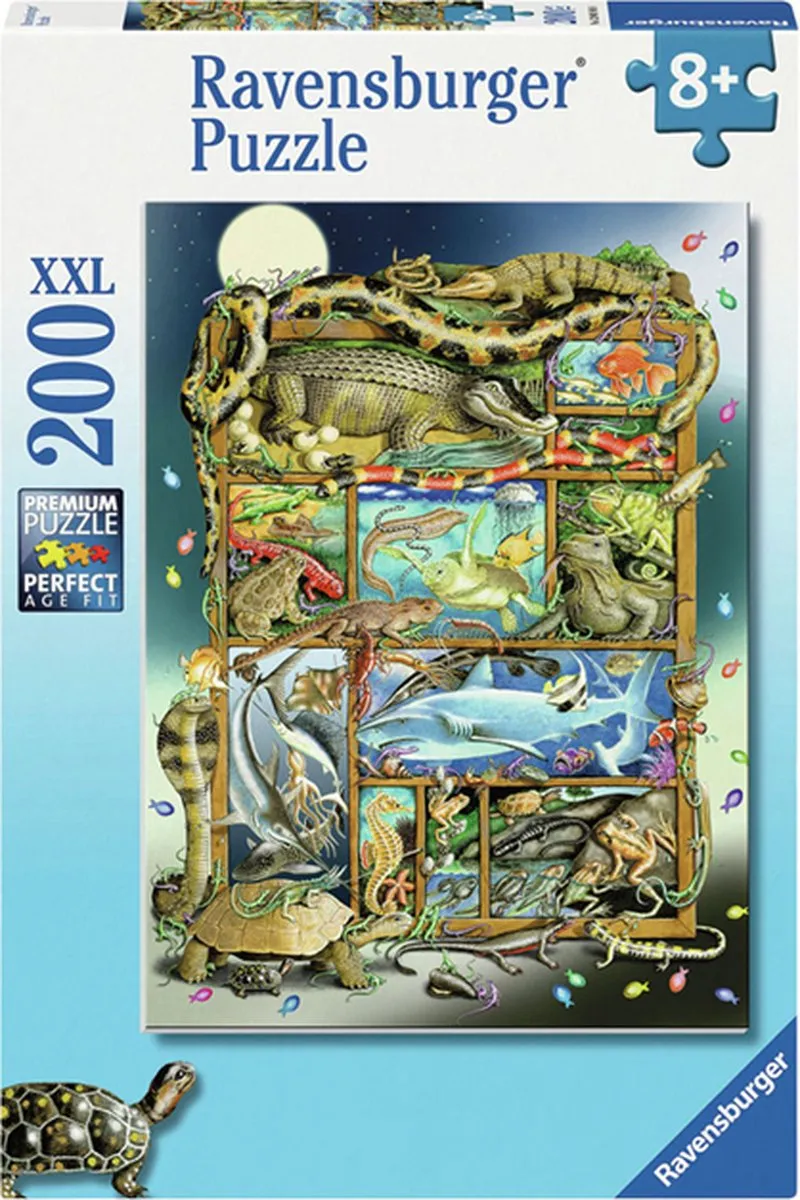 Ravensburger Reptiles Puzzel 200 Stuks - Multicolor