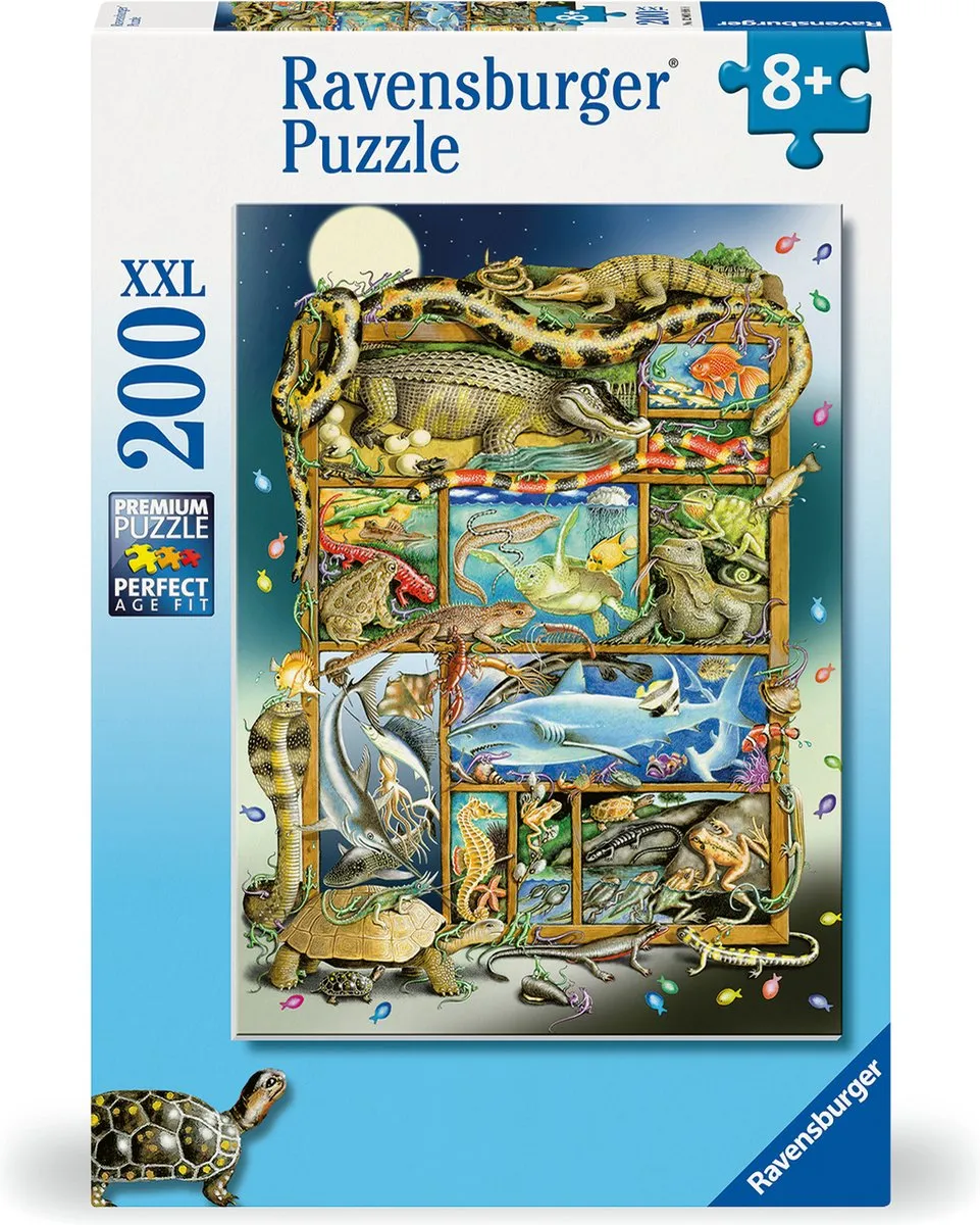 Ravensburger Reptiles Puzzel 200 Stuks - Multicolor