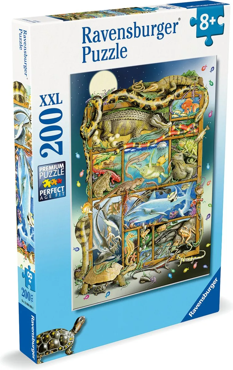 Ravensburger Reptiles Puzzel 200 Stuks