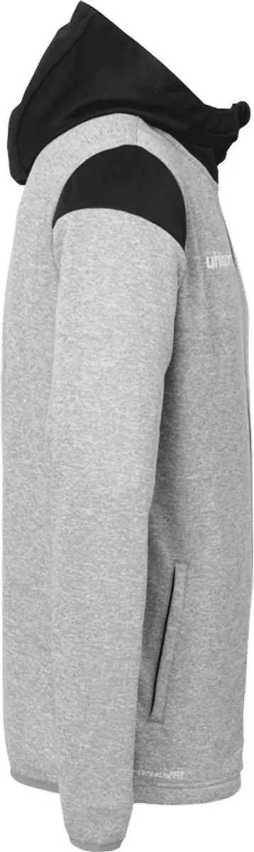 Uhlsport Squad 27 Jas Heren - Donkergrijs/Zwart - M