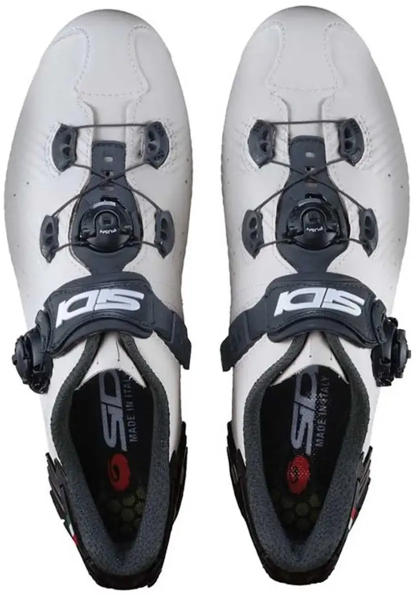 Sidi Wire 3 Dames Wielrenschoen - Carbon Zool - Wit