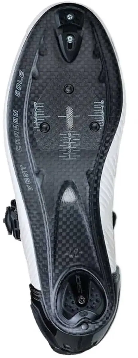 Sidi Wire 3 Dames Wielrenschoen - Carbon Zool - Wit