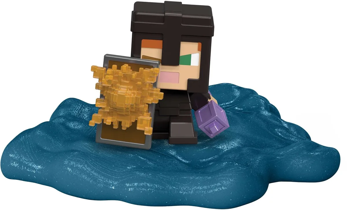 Mattel Minecraft Mini Mode Mining Figure JCD12 - Multicolor