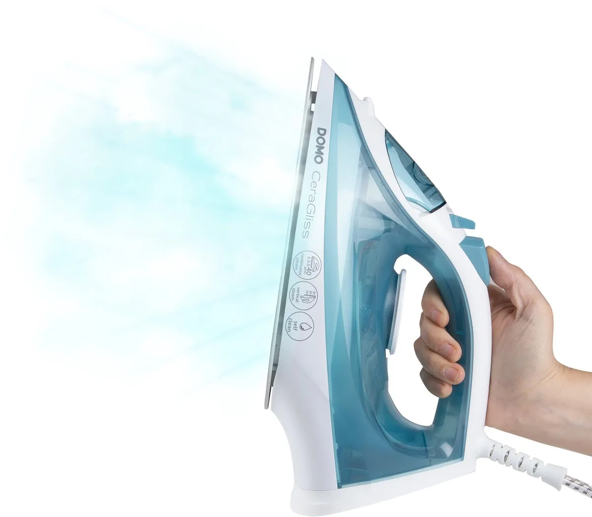 Domo DO7060S Stoomstrijkijzer - 2400W - Blauw