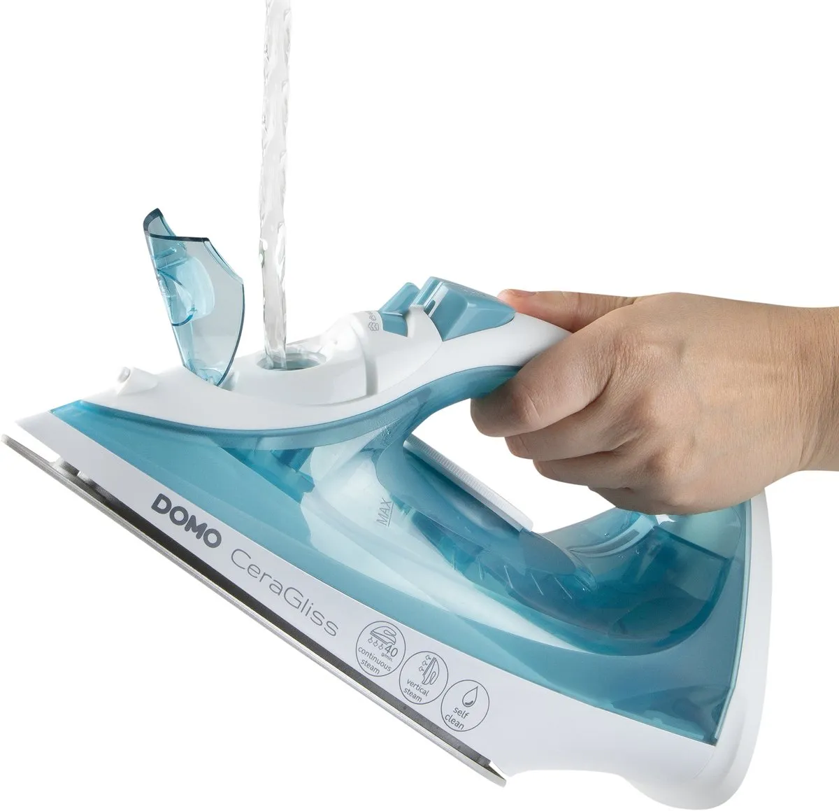 Domo DO7060S Stoomstrijkijzer - 2400W - Blauw