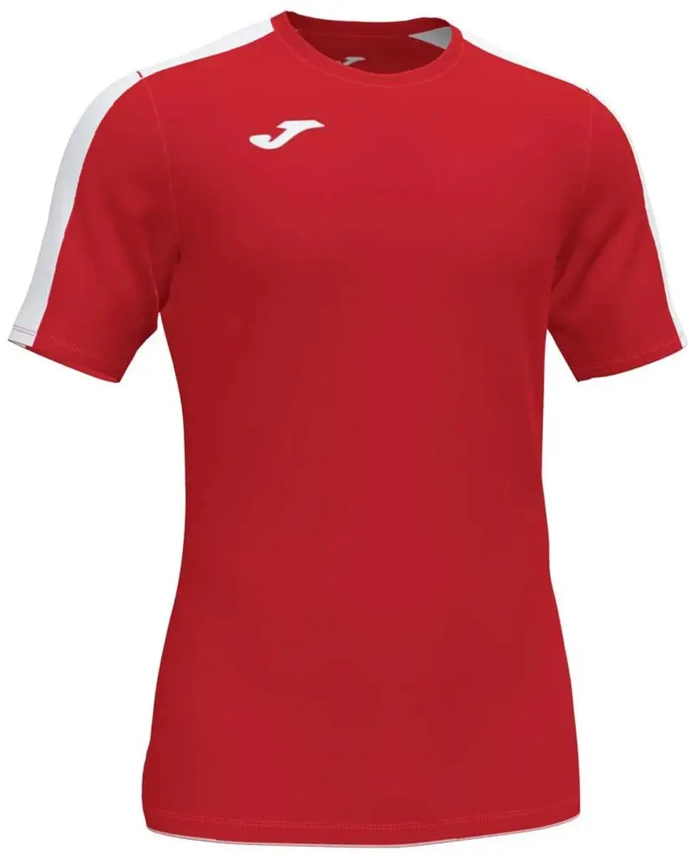 Joma Academy III Shirt Korte Mouw Kinderen 110 - Rood/Wit - afbeelding 6 van 6