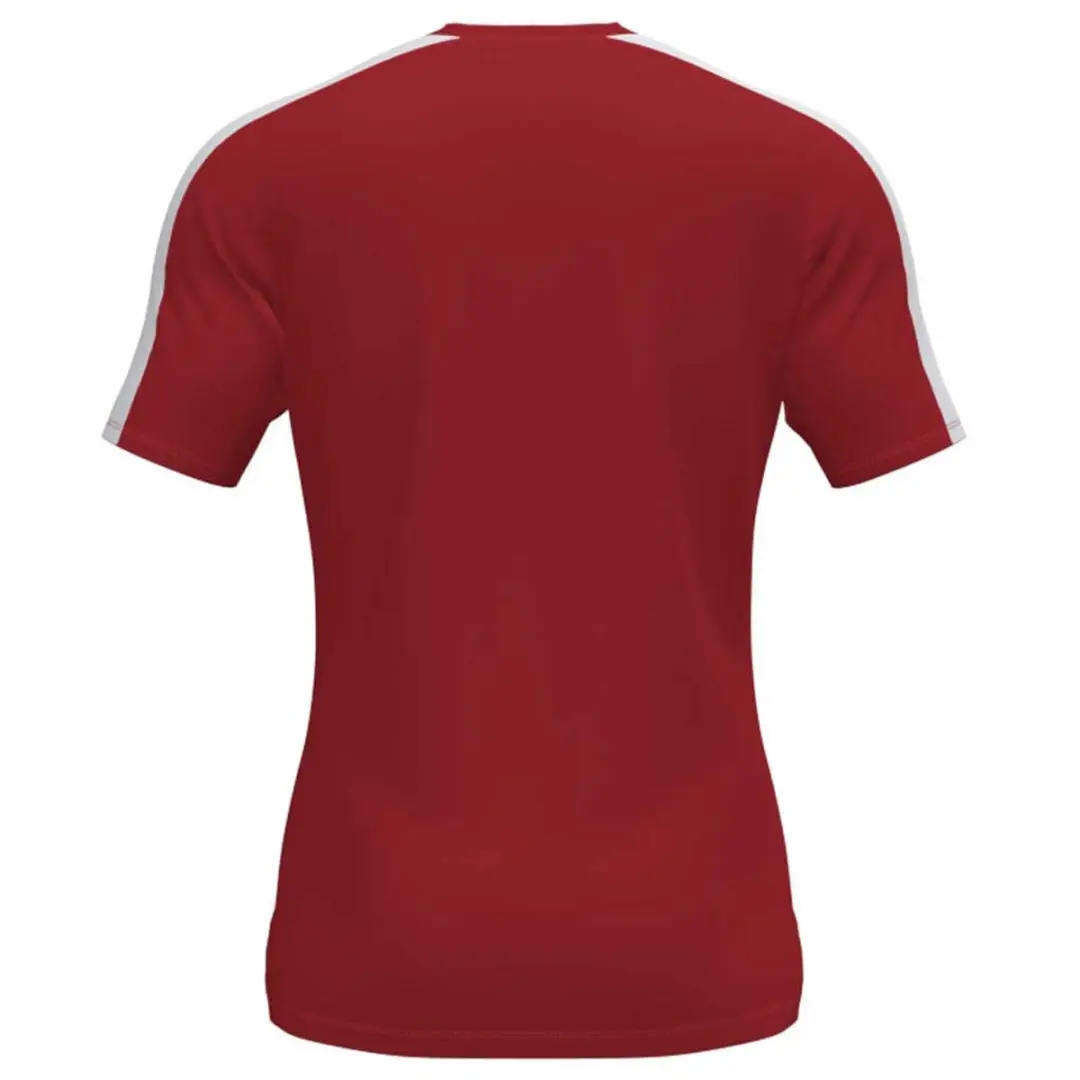 Joma Academy III Shirt Korte Mouw Kinderen 110 - Rood/Wit