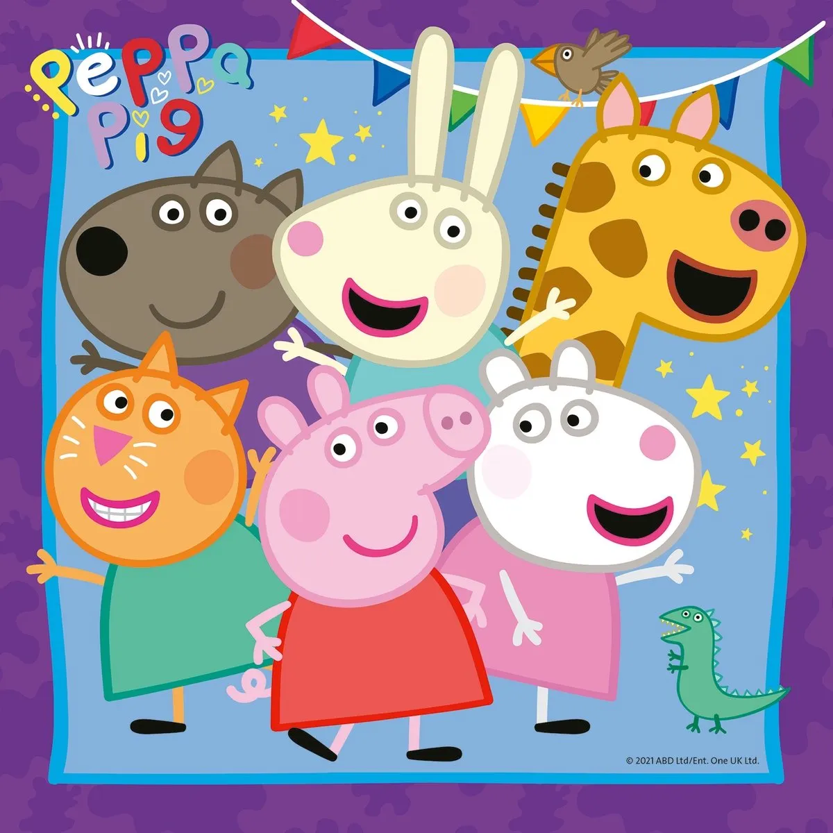 Ravensburger Peppa Pig Legpuzzel 3x49 Stuks - Multicolor