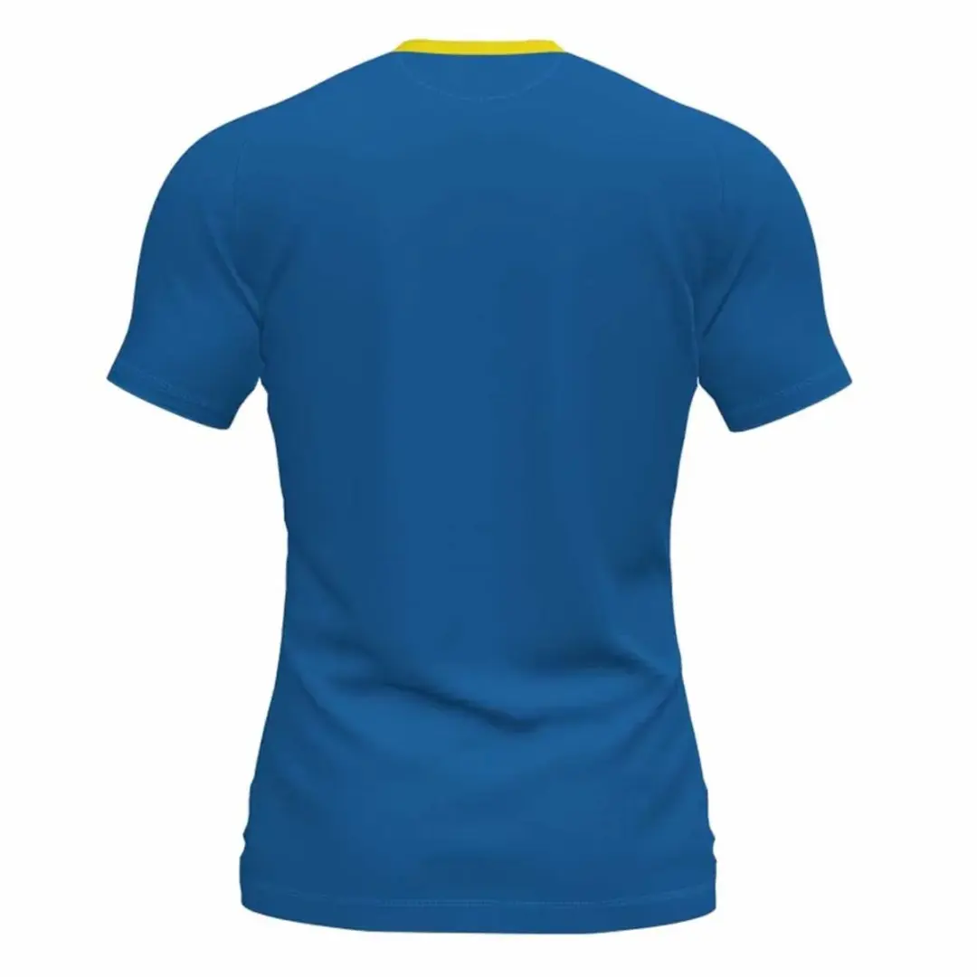Joma Flag II T-shirt 12-14 jaar - Geel/Blauw