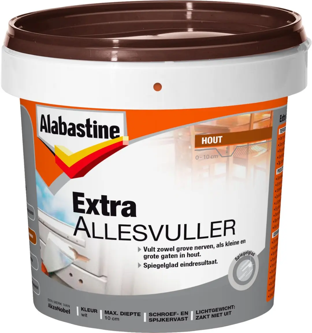 Alabastine extra allesvuller hout