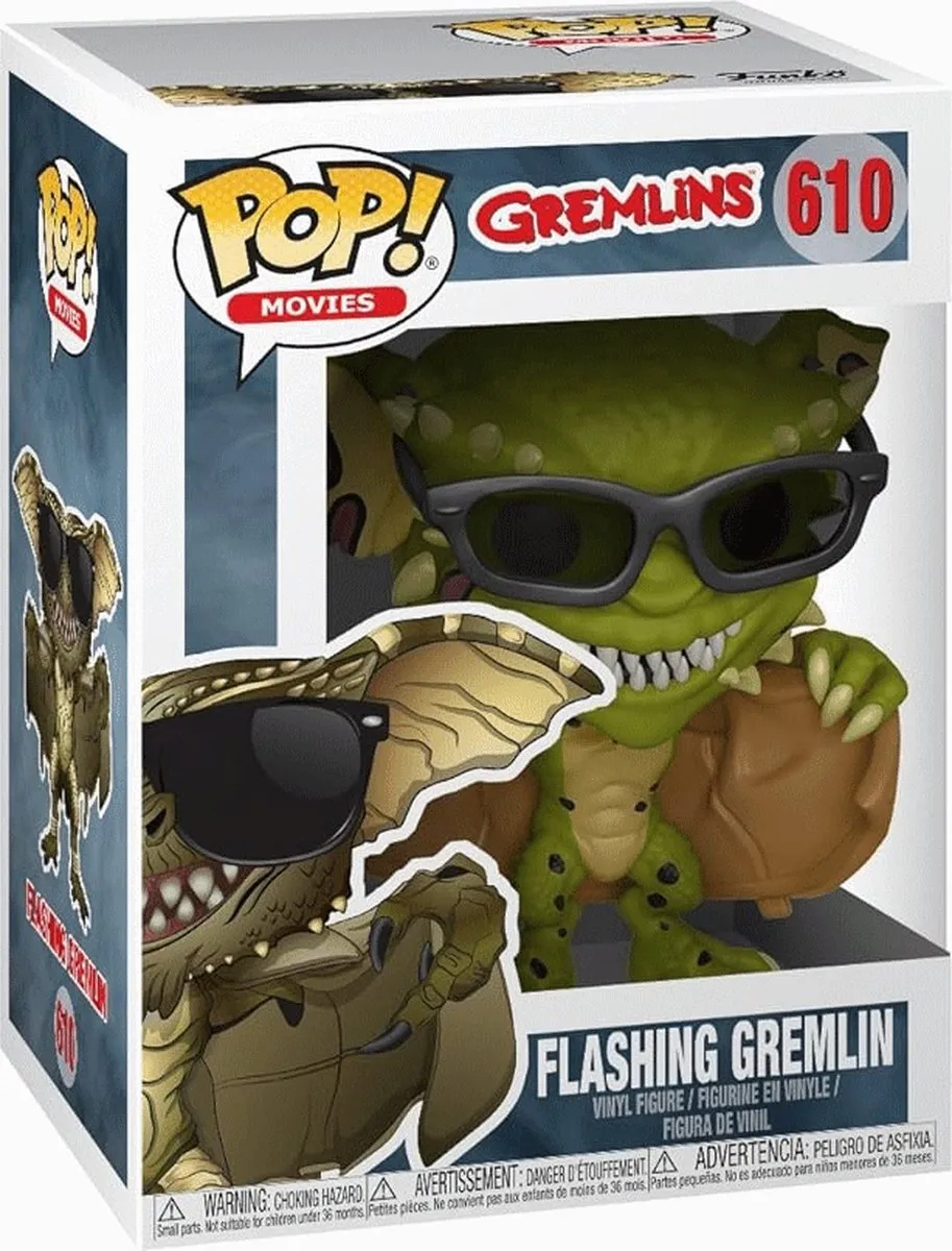 Funko Pop Movies Gremlins Flashing Gremlin 32112 - 9,5 cm - Multi