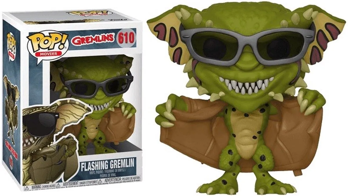 Funko Pop Movies Gremlins Flashing Gremlin 32112 - 9,5 cm - Multi
