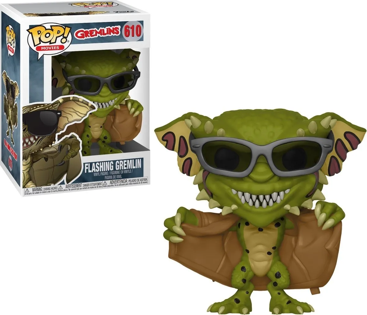 Funko Pop Movies Gremlins Flashing Gremlin 32112 - 9,5 cm - Multi