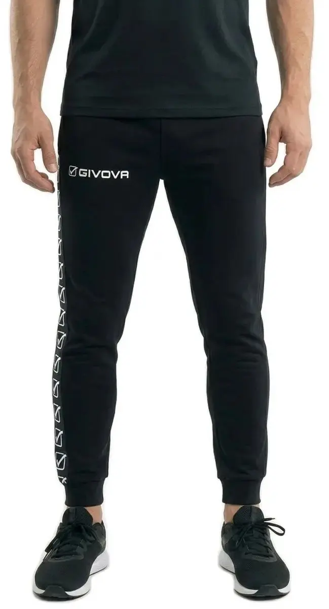 Givova Terry Band Broek S - Zwart - afbeelding 2 van 3