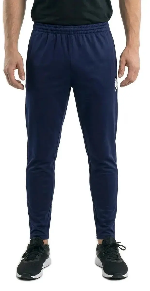 Kappa Ponte Ultra Fit Broek S - Blauw Marine/Wit - afbeelding 2 van 5