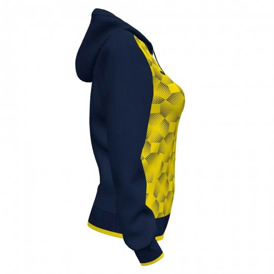 Joma Supernova III Sweatshirt - 11-12 jaar - Dark Navy/Geel