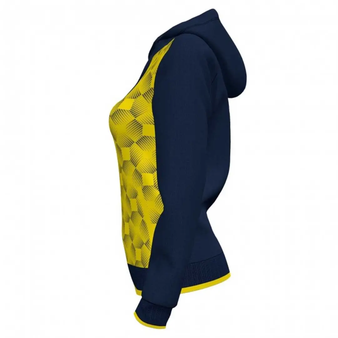 Joma Supernova III Sweatshirt - 11-12 jaar - Dark Navy/Geel