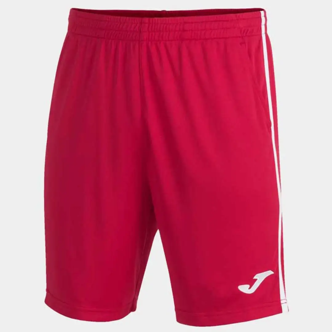 Joma Open III Korte Broek M - Rood/Wit - afbeelding 4 van 6