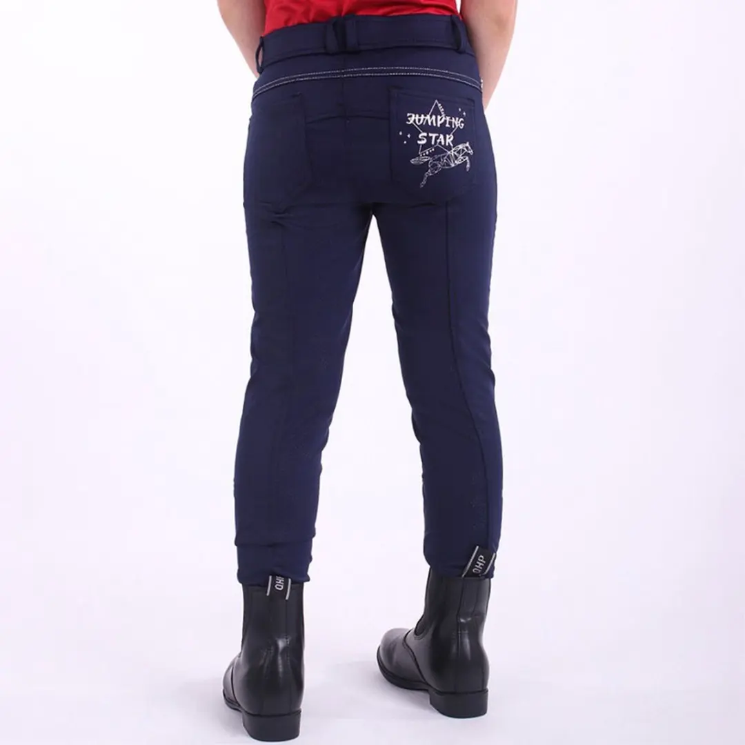 QHP Tanya Rijbroek Navy - 176 - afbeelding 6 van 6