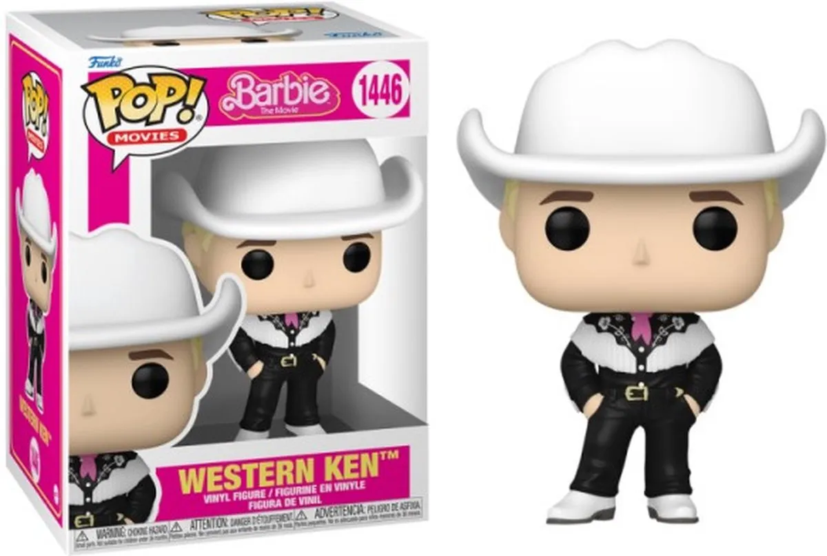 Funko Pop Movies Barbie Western Ken #1446 - Multi