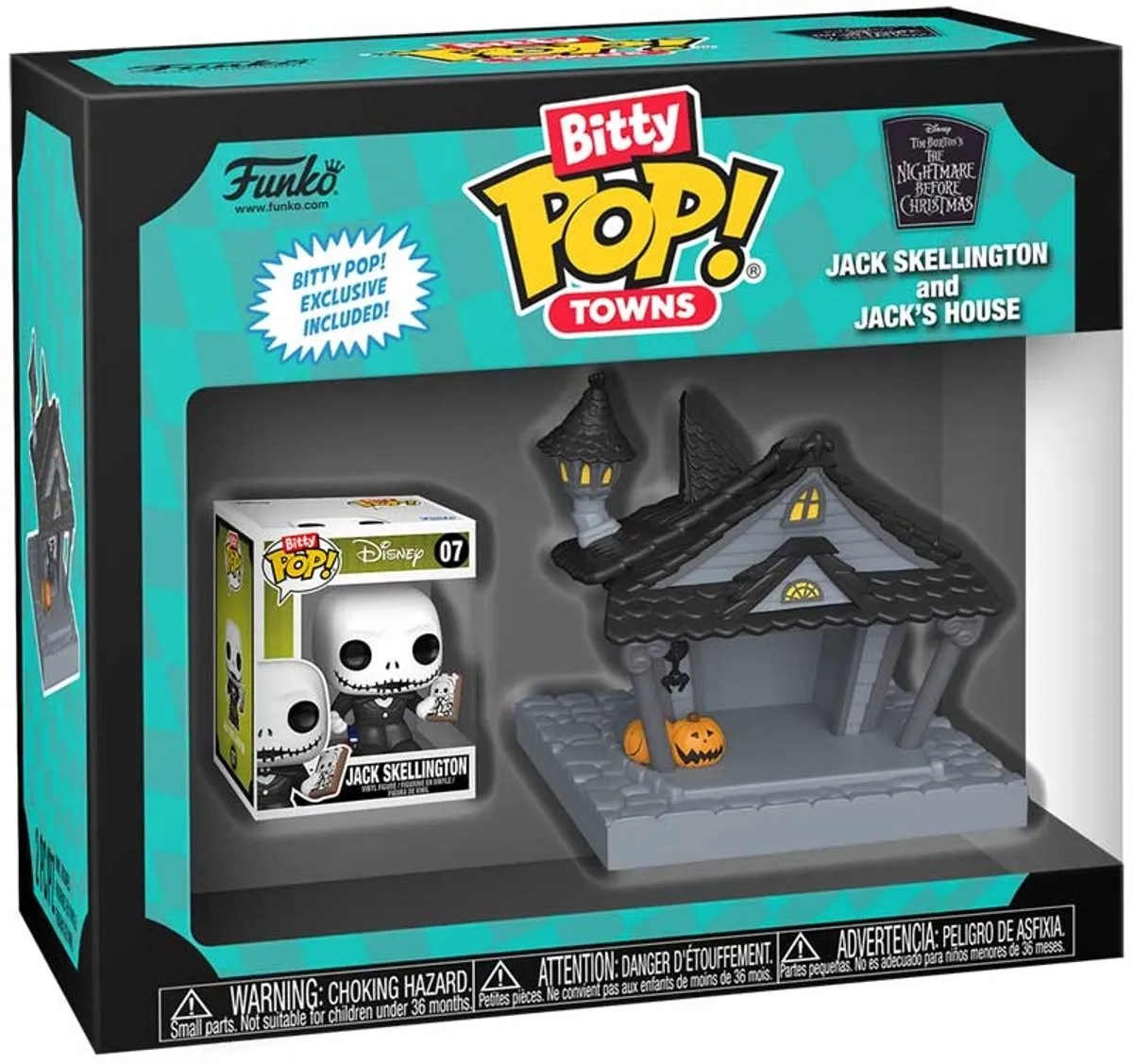 Funko The Nightmare Before Christmas Jack Skellington Bitty Pop! 07