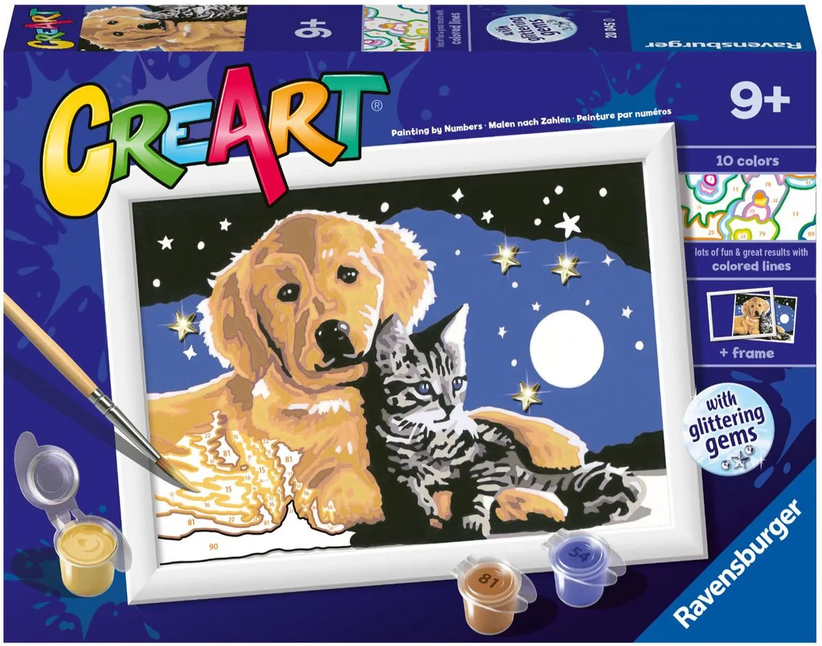 Ravensburger CreArt Stargazing Sweetness Schilderen op nummer