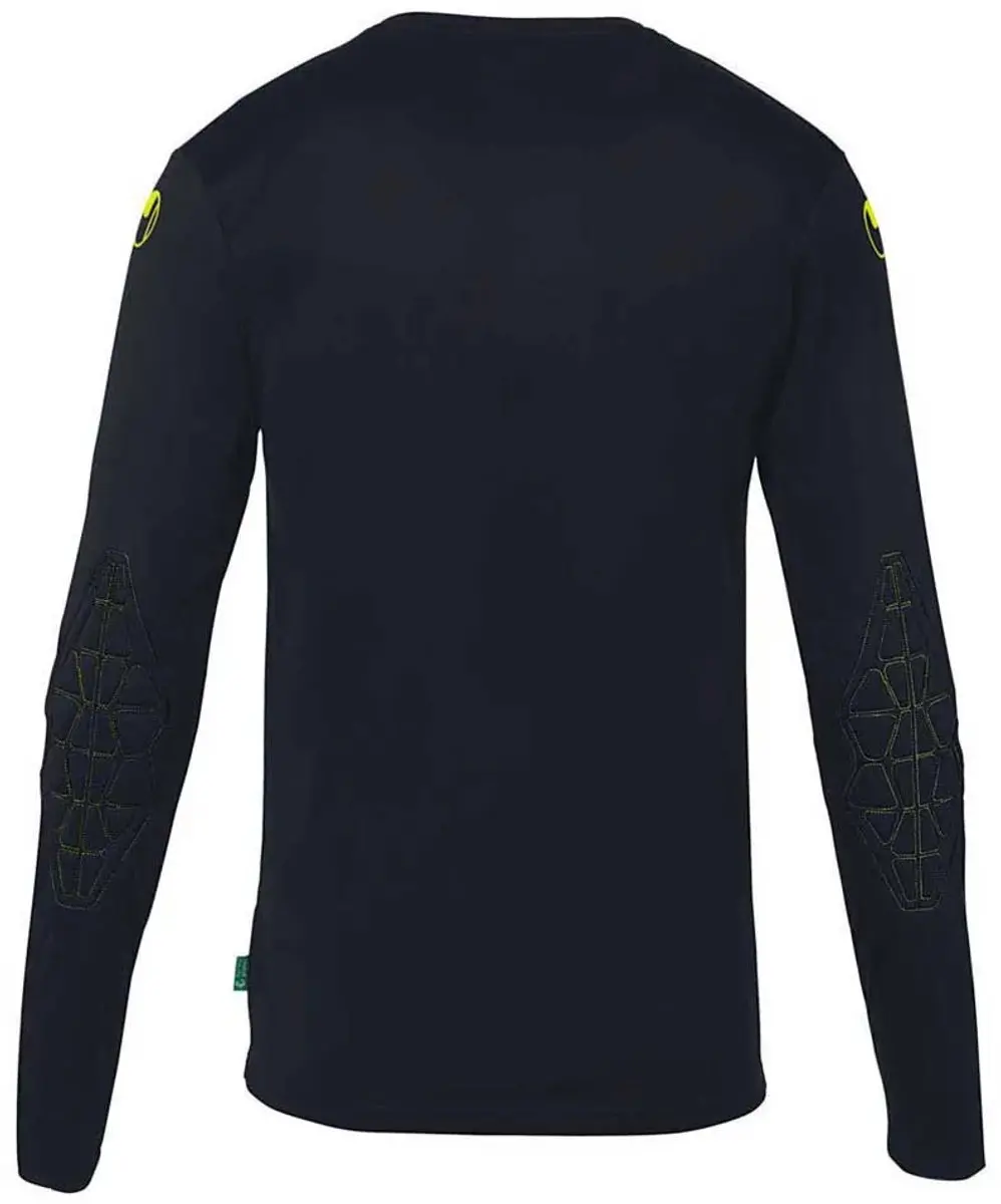 Uhlsport Prediction Keepershirt Lange Mouw Kinderen 152 - Marine/Limoen