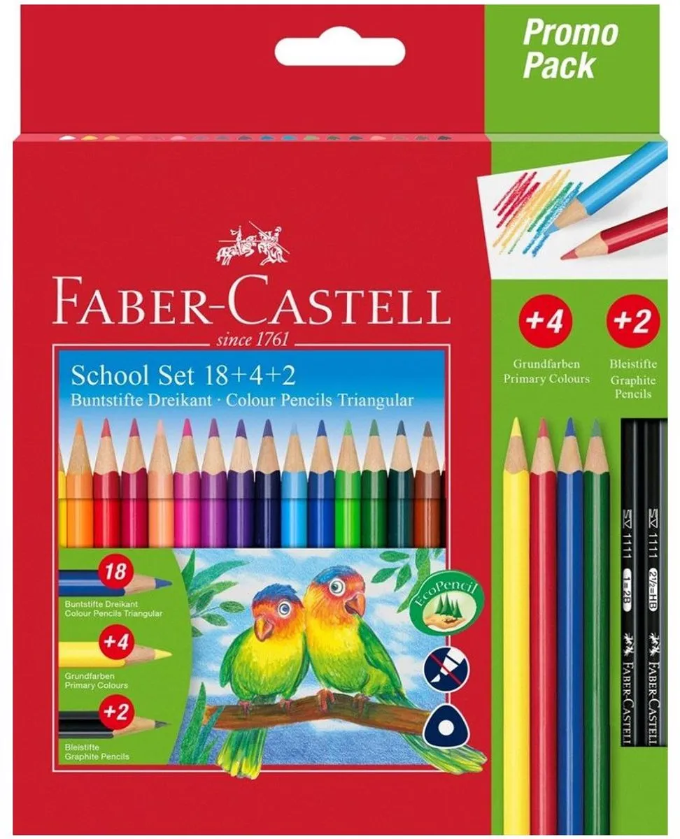 Faber-Castell FC-201597 Kleurpotloden - 24 Stuks
