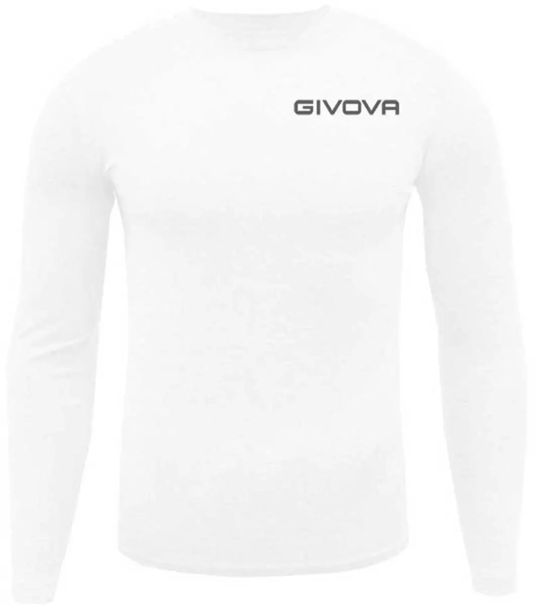 Givova Thermoshirt LS MAE012 - 3XS - Wit