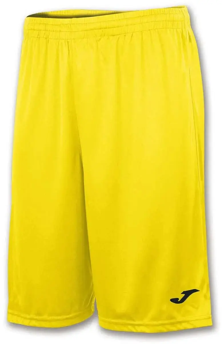 Joma Nobel Basketbalshort Kinderen 134 - Geel - afbeelding 3 van 3