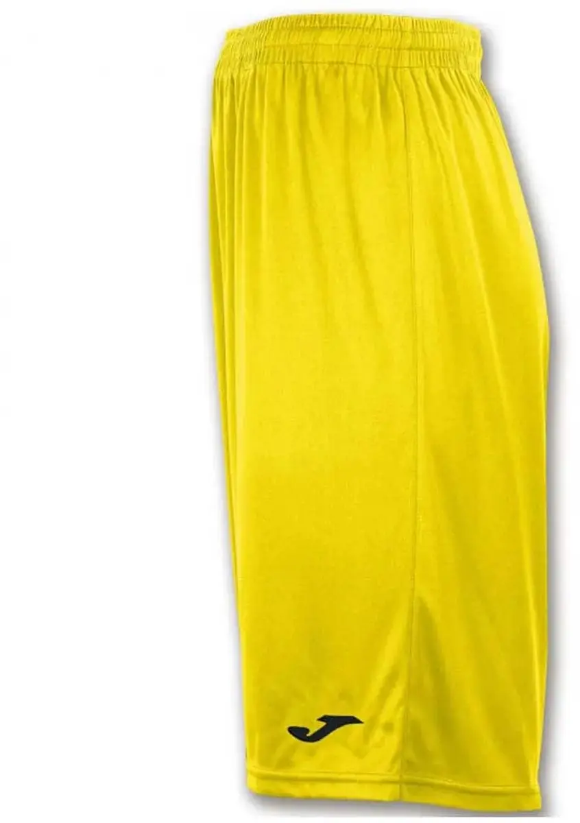 Joma Nobel Basketbalshort Kinderen 134 - Geel - afbeelding 2 van 3