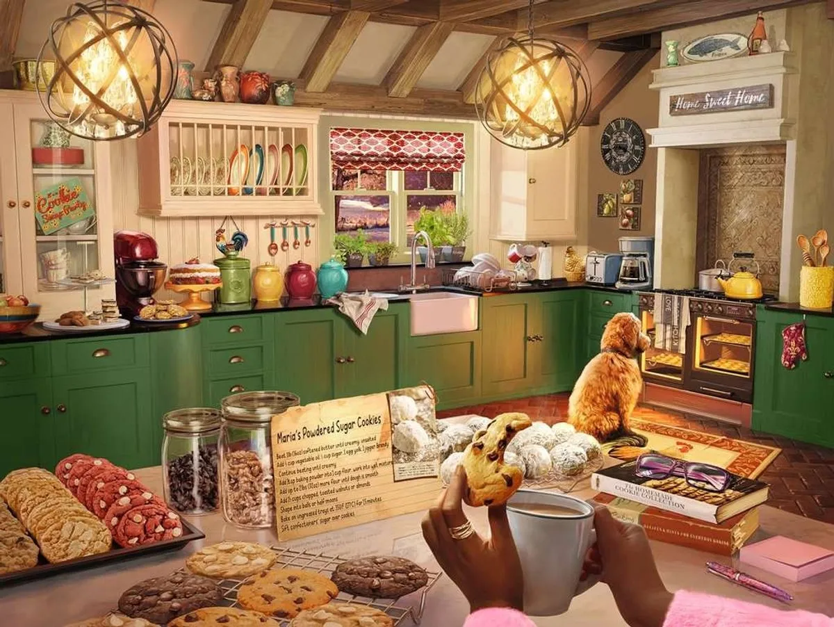 Ravensburger Cozy Kitchen Legpuzzel 750 Stuks - Multicolor
