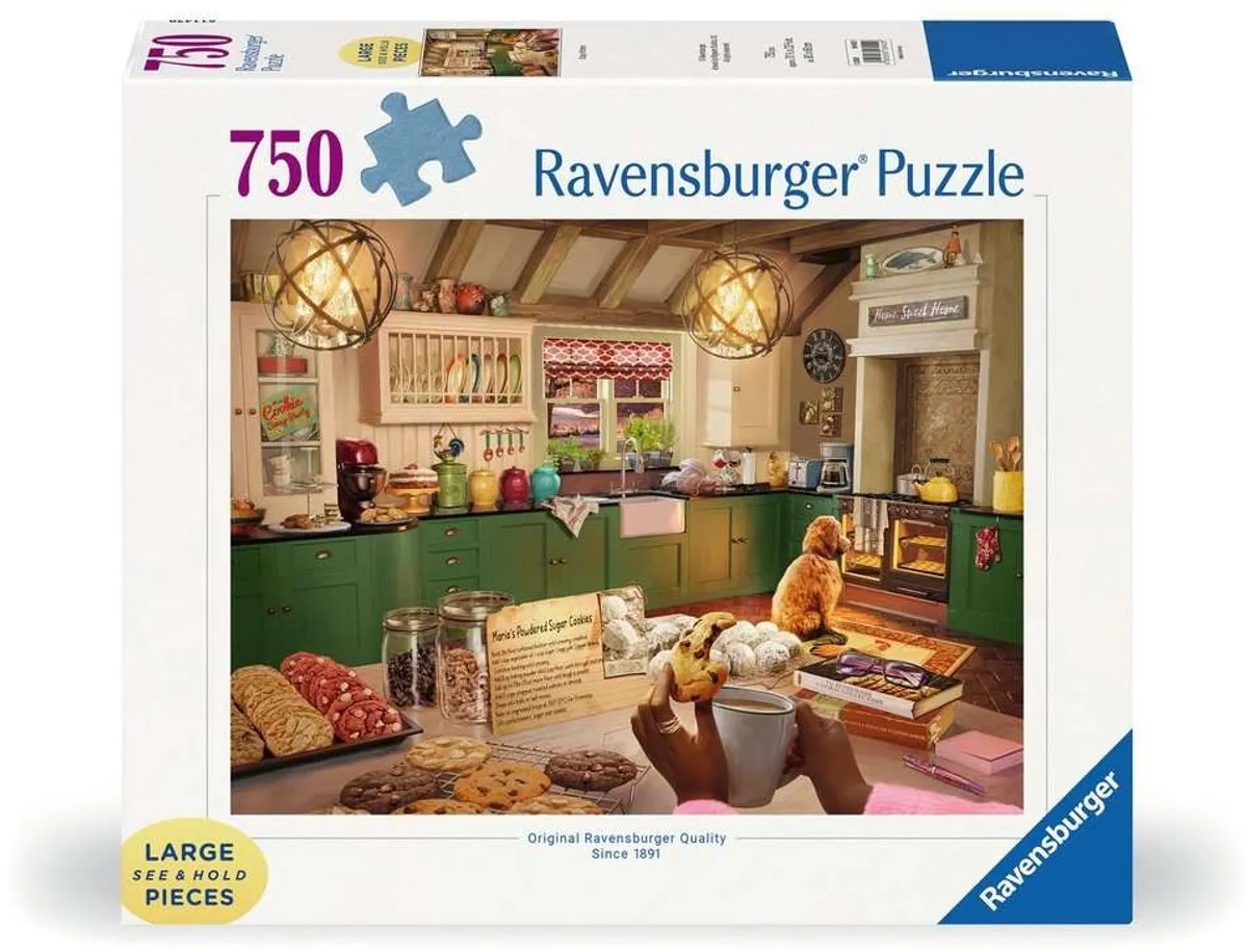 Ravensburger Cozy Kitchen Legpuzzel 750 Stuks