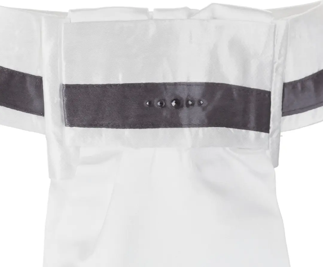 QUUR Plastron Qchic - One Size - Wit-grijs
