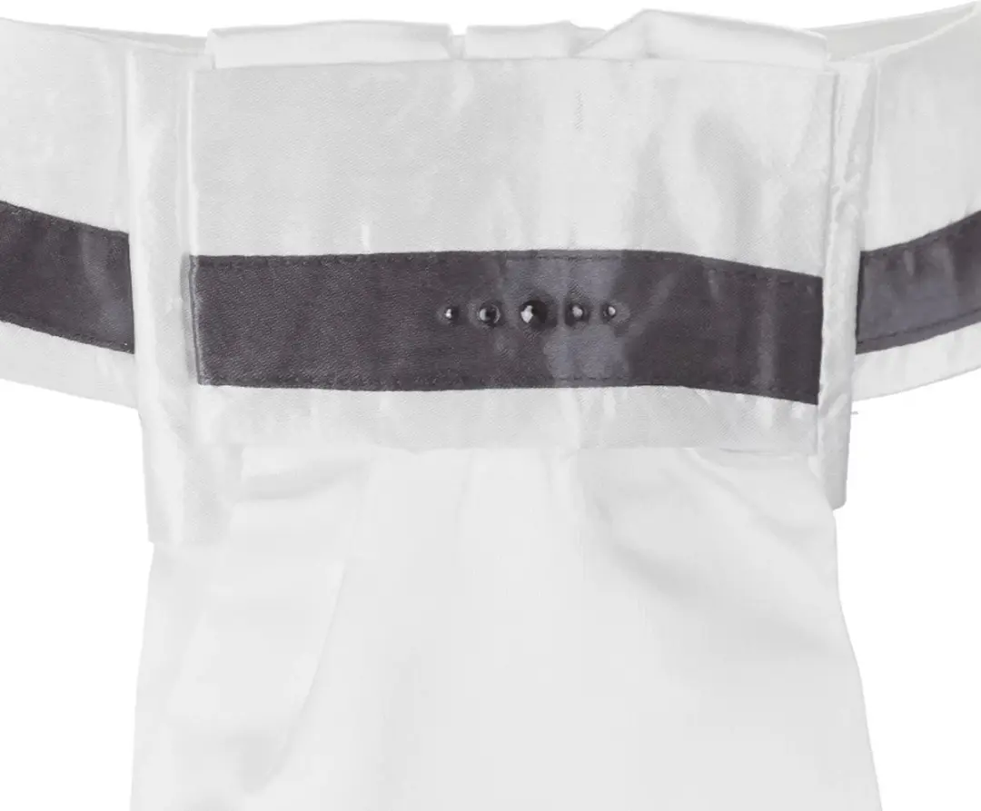 QUUR Plastron Qchic - One Size - Wit-grijs