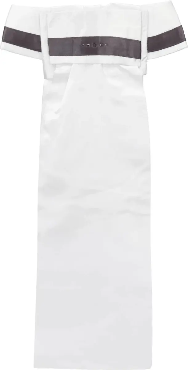 QUUR Plastron Qchic - One Size - Wit-grijs