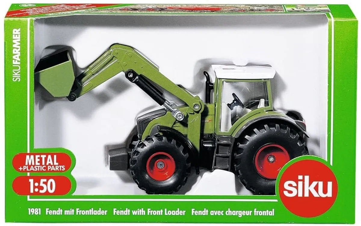 SIKU 1979 Claas Tractor met Frontlader - Groen