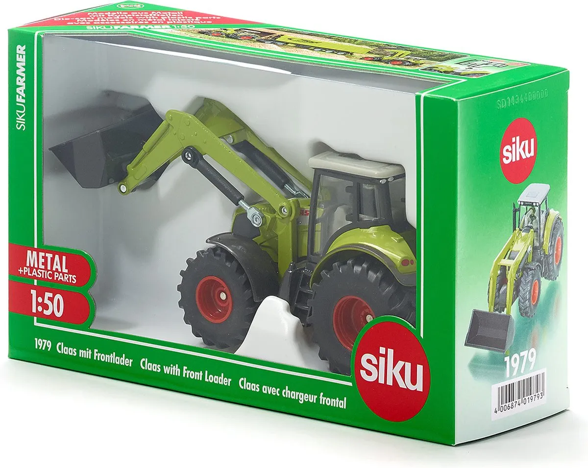 SIKU 1979 Claas Tractor met Frontlader - Groen - afbeelding 6 van 6