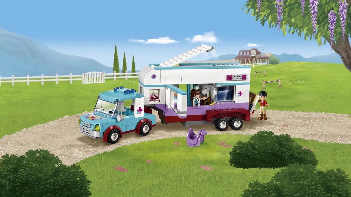 LEGO Friends Paardendokter Trailer 41125 - 370 Stukken
