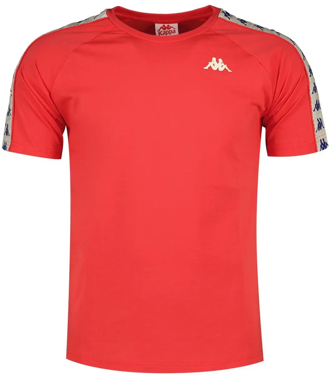 Kappa Coen Slim 222 Banda T-shirt Met Korte Mouwen Rood M Man