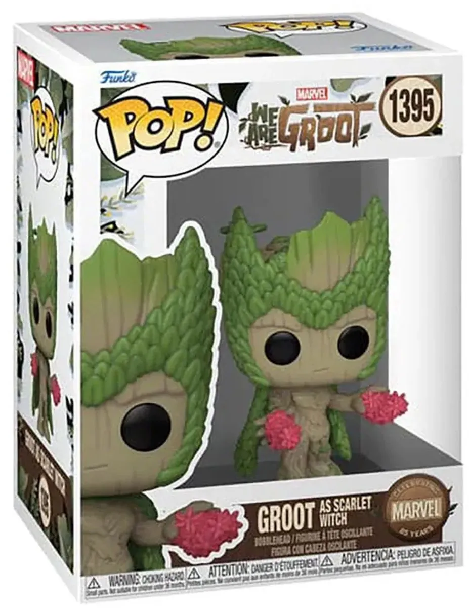 Funko Marvel We are Groot Groot Pop! - Scarlet Witch - 79518 - afbeelding 6 van 6