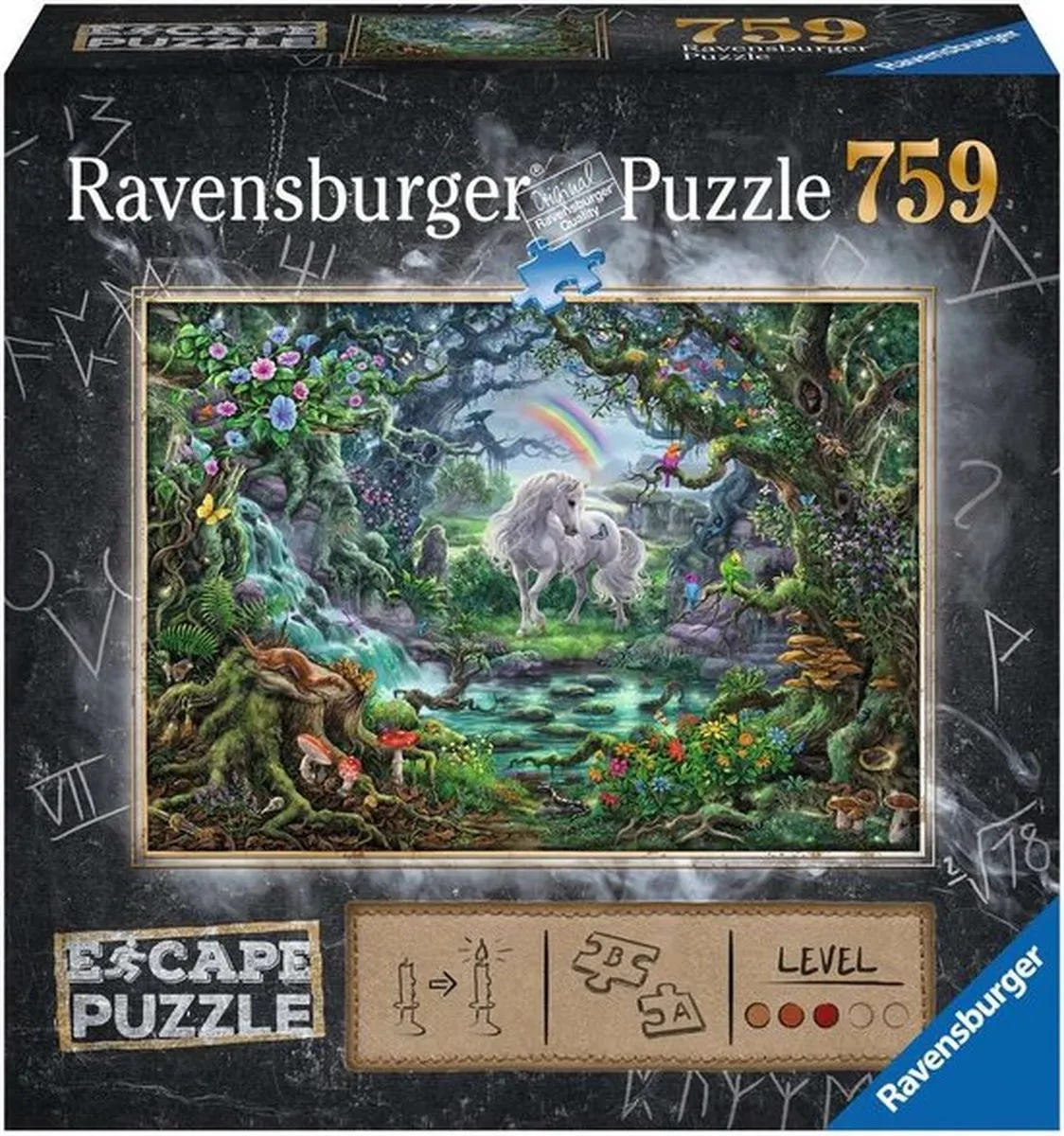 Ravensburger Escape Puzzle Unicorn 759 Stuks - Multicolor