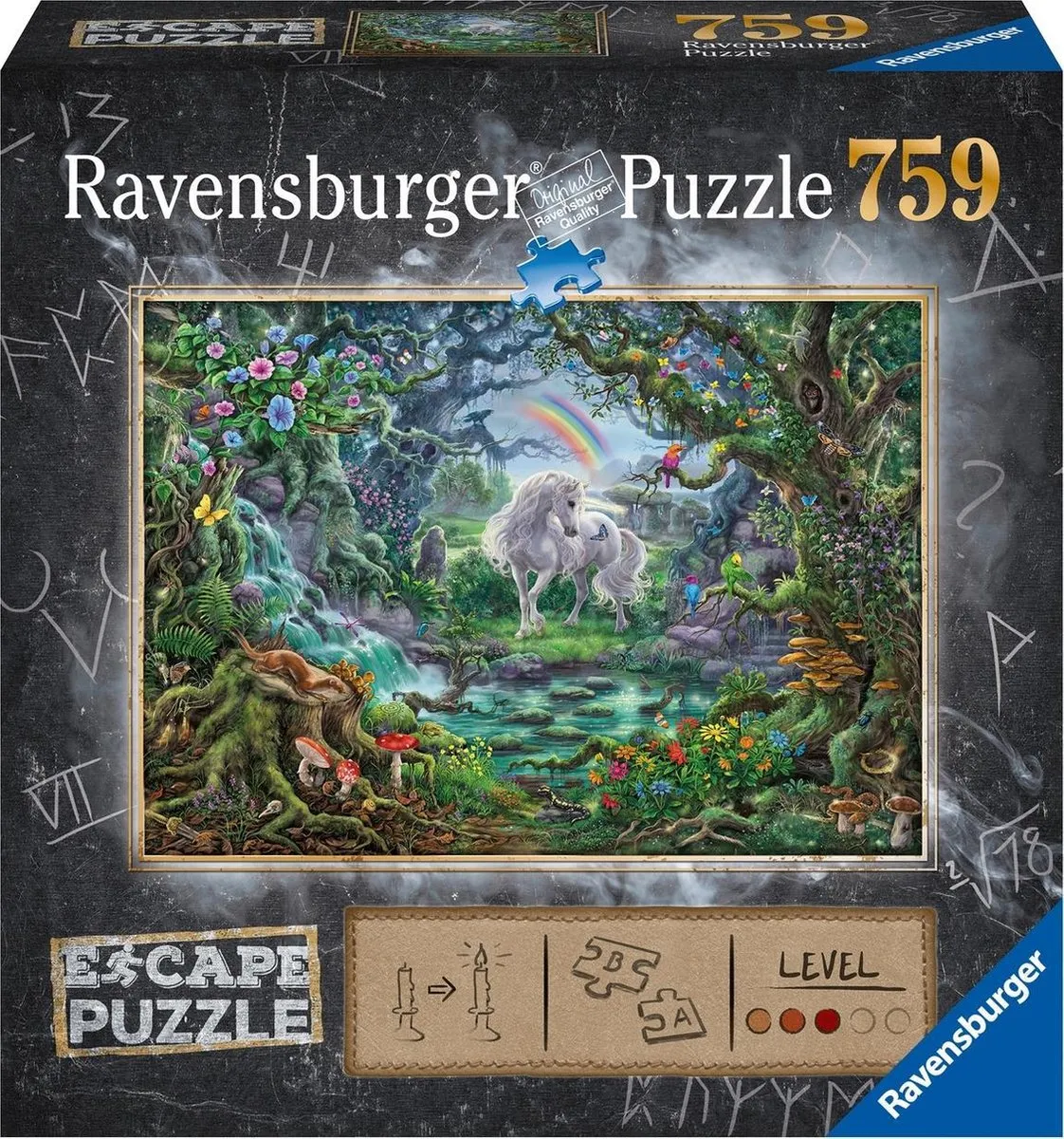 Ravensburger Escape Puzzle Unicorn 759 Stuks - Multicolor