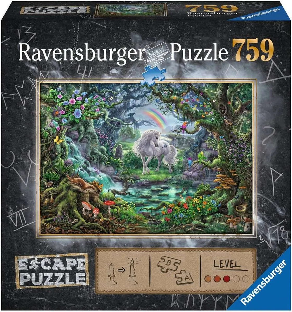 Ravensburger Escape Puzzle Unicorn 759 Stuks - Multicolor