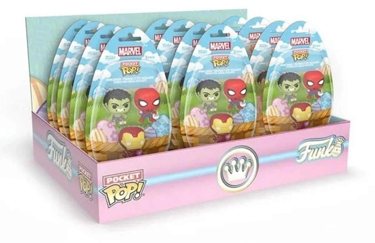 Funko Marvel Pocket Pop! Iron Man Hulk Spider-Man - 3 Stuks